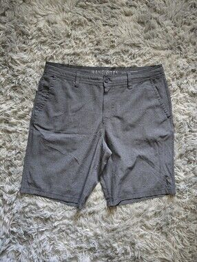 Hang Ten Grey Hybrid Board Shorts - Size 36